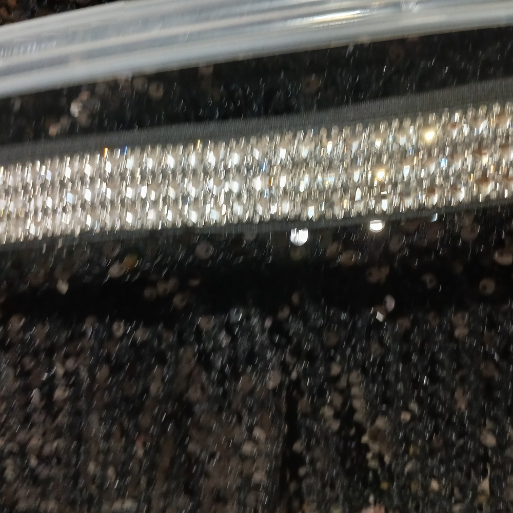 Final 10.00/ Forever 21 Black Sequin Women's Leggins Sz. XS Black . - Picture 3 of 5